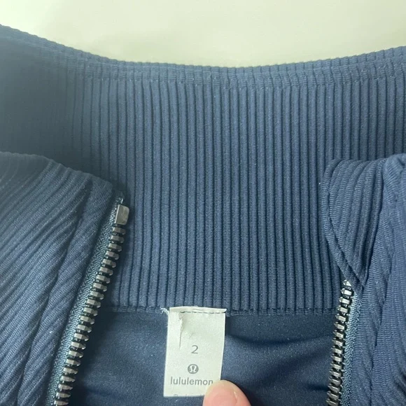 SOLD on FB Navy Blue Lululemon Sweater - Picture 5 of 6